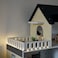 Factory Price Classic Large Wooden Doll House Pretend Play with Miniature Furnitures