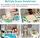 Factory Price Classic Large Wooden Doll House Pretend Play with Miniature Furnitures