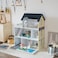 Factory Price Classic Large Wooden Doll House Pretend Play with Miniature Furnitures
