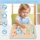 Factory Price Double Sided Wooden Sensory Busy Board Set with Various Activity