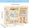 Factory Price Double Sided Wooden Sensory Busy Board Set with Various Activity