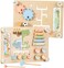 Factory Price Double Sided Wooden Sensory Busy Board Set with Various Activity