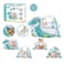 Factory Price Dino Designed Activity Play Gym with Ball Pit