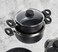 Baroly 10-Piece Non-Stick granite Cookware Set - Black Color