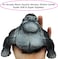 Novelty Black Squishy Monkey Stretch Gorilla,Fun Monkey Toys for Kids and Adults,Gorilla Figure Toys for Release Anxiety and Stress,Stretchy Monkey Toy Gift for Birthday