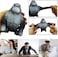 Novelty Black Squishy Monkey Stretch Gorilla,Fun Monkey Toys for Kids and Adults,Gorilla Figure Toys for Release Anxiety and Stress,Stretchy Monkey Toy Gift for Birthday