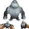 Novelty Black Squishy Monkey Stretch Gorilla,Fun Monkey Toys for Kids and Adults,Gorilla Figure Toys for Release Anxiety and Stress,Stretchy Monkey Toy Gift for Birthday
