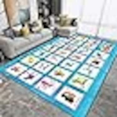 7mm 950g ultra crystal velvet 3D printed carpet 80*120 CM