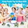 Mini Cube Puzzle Party Favors, 3x3 Speed Cubes, Non-Toxic Durable Material, Multi-Color, Pack of 20, Educational Brain Teaser Toys for Kids