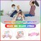 Pinch family squishy, Fun and Fuzzy Toy for Family - Kawaii Stress Ball, New Squishy Squeeze Toys.Decompression toys. (2pcs Doughnuts)
