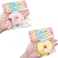Pinch family squishy, Fun and Fuzzy Toy for Family - Kawaii Stress Ball, New Squishy Squeeze Toys.Decompression toys. (2pcs Doughnuts)