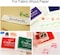 6 Pcs Craft Ink Pad, Washable Ink Pads for Kids Multicolor Ink Pads for Rubber Stamps, Paper, Scrapbooking, Wood Fabric, 6 Unique Pure Colors