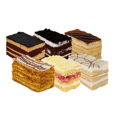Assorted Pastry 6 Pieces