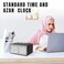 Telawah  Quran Speaker with Azan Clock SQ-808 &ndash; Complete Quran HD Audio, 16 Qari Recitations, 18 Translations, Full Tafseer, App Control and Remote, Prayer Alerts
