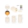 Set of 3 flickering LED flameless candles with elegant wickless design&mdash;safe, stylish home d&eacute;cor.