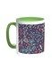 Decorative - Tree Paper Printed Coffee Mug Green/White 11ounce