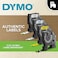 شريط لاصق DYMO Standard D1 43610 (طباعة سوداء على شريط شفاف، عرض 1/4 بوصة × طول 23 قدمًا، خرطوشة واحدة)، أصلي من DYMO