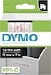 شريط لاصق DYMO Standard D1 43610 (طباعة سوداء على شريط شفاف، عرض 1/4 بوصة × طول 23 قدمًا، خرطوشة واحدة)، أصلي من DYMO