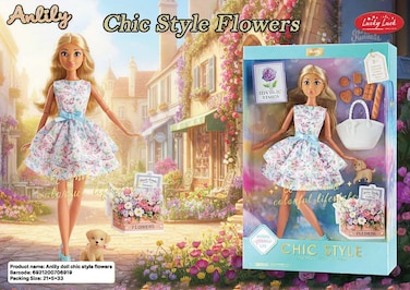 Anlily doll chic style flowers