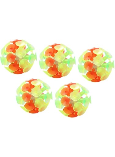 SAFIGLE 5pcs Children s Suction Toy Sucker Ball Toy Suction Ball Toy Outdoor Toys for Kids Sucker Ball Game Interaction Sucker Pet Glow Toys Suction Cup. Suction Toy Dog Ball Toddler Flash