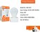 FSL LED Bulb A60, 9W E27, White 6500K, Pack of 3