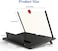 Screen Magnifier 10 inch &ndash; 3D HD Cell Phone Magnifing Screen Enlarger Projector for Movies Videos and Gaming &ndash; Foldable Phone Stand Holder with Screen Amplifier Compatible with All Smartphones