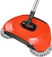 AL ARQAM Sweeper Broom, Hand Push Non-Electric Cordless 360 Degree Rotating Floor Cleaner, Broom, Dustpan And Trash Can 3 In 1 Cleaning Sweeping Tool