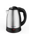 PUREPLUS Stainless Steel Electric Kettle, 1.8L Hot Water Kettle, with Indicator Light, Auto Shutoff &amp; Boil Dry Protection, Safety Touch Handle, 360&deg;Rotating Base for Home &amp; Office