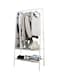Metal Garment Rack White 60*36*152cm
