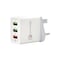 Terminator Fast Charger with 3 USB 13A Qualcomm Quick Charge Technology3.0 Speed Adapter TUS4A-3USB