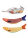 NeoStyle Cat Toys Fish with Catnip - Rustling Sound Interactive Kitten Chew Toy for Boredom Relief &amp; Teeth Cleaning(2pcs)