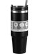 B&amp;S Vacuum Insulated Bottle   Leak-Proof 3-Way Lid   BPA-Free Tumbler Flask Bottle   304 Stainless Steel Insulated Double Wall   12 Hours Hot and Cold Water Bottle   Vacuum Flask 900ML (Black)