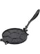 Jectse Multi Functional Tortilla Press Cast Iron Aluminum for Dumpling Skins, Roti Maker, Taco Maker, 10.4x7.7in, Heavy Duty Labor Saving, with Parchment Paper for Home Use