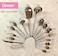 Dessini stainless steel cutlery set 3535 silver/gold - 148 Pieces