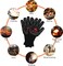INKBIRD BBQ Grill Gloves 1472℉ Extreme Heat Resistant Grilling Gloves Non-Slip Silicone Insulated Grill Mitts for Cooking Baking Grill Welding Smoker (Black)