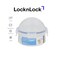 LocknLock 300ml Round Airtight Food Container &ndash; BPA-Free, Microwave, Freezer, and Dishwasher Safe