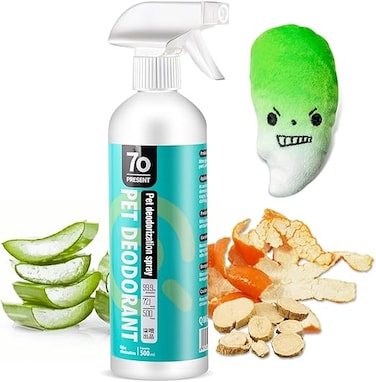 500ML Pet Deodorizer with Toy, Removes . &amp; Dog Odors to Freshen the Air, Suitable for Pet Kennels, Sofas, Floors &amp; Other Places