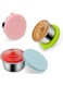 Khazna Salad Dressing Containers To Go, Small Stainless Steel Condiment Containers with Lids, Leakproof Dip Containers, Reusable Mini Sauce Container, Premium Silicone Lids Dipping Sauce Cups