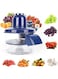 Automatic Grape Peeler Machine &acirc;&euro;&ldquo; Electric Garlic &amp; Cherry Tomato Skin Remover for Small Fruits, Effortless Peeling Tool for Home Kitchen, Time-Saving, Easy-to-Use, Durable &amp; Compact (Blue, 1PC)