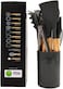 Premium Silicone Long Cleaning Brush with Non-Scratch Bristles &ndash; Multipurpose Heat Resistant Kitchen Brush for Bottles, Jars, Glassware, Dishes, Cups &amp; Baby Bottles &ndash; Flexible, Durable &amp; Easy-to-Clean