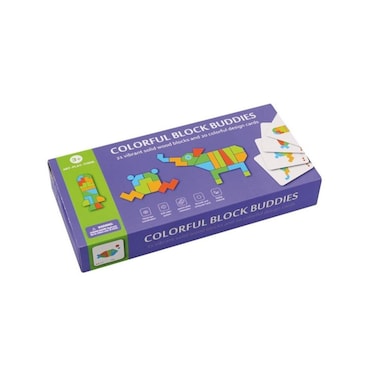 21 Colorful Block Buddies