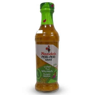 Nando's Peri-Peri Wild Herb Sauce, Medium Heat, 250ml
