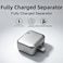 KUWAJIA KH51 140W Fast Charging Automatic Pop-off Charging Disconnector Type-C, Smart Auto Stop Charging Adapter with AI Protection, USB-C Overcharge Protector for Phones Tablets Laptops