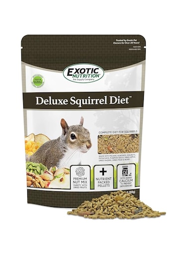 Exotic Nutrition Deluxe Squirrel Diet 2LB