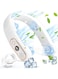 GraGra Portable Neck Fan, 3 Speed 360&deg; Airflow Foldable Bladeless Fan, 4000mAh USB Rechargeable Personal Fan, with LED Digital Display Neck Fan, Low Noise, Sweat Ban, for Home Office Sports Travel