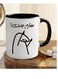 1-Pack Arabic Proverb Doodle Coffee Mug - Well Done!   11oz Novelty Ceramic Cup for Hot &amp; Cold Drinks   Fun Arabic Script Mug   Muslim Cup   Unique Gift for Family/Friends/Siblings   Ideal for Parties/Christmas/Birthdays BLACK