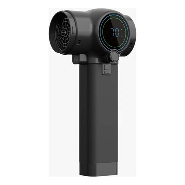 Storm Max Portable Air Blower - 750W, 4000mAh, Up to 80 min, Black