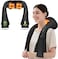 Cordless Shiatsu Neck Massager, Back and Shoulder Massager with Heat, Deep Tissue 4D Kneading Back Massage for Neck, Back &amp; Shoulder Relaxation, Home, Office, Car Use, Black
