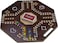 Jakaroo Hexagonal Wooden Board Game &ndash; 40x40cm Premium Strategy Game for 4 Players