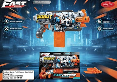 Fast Pioneer Gun  Robot Transformer